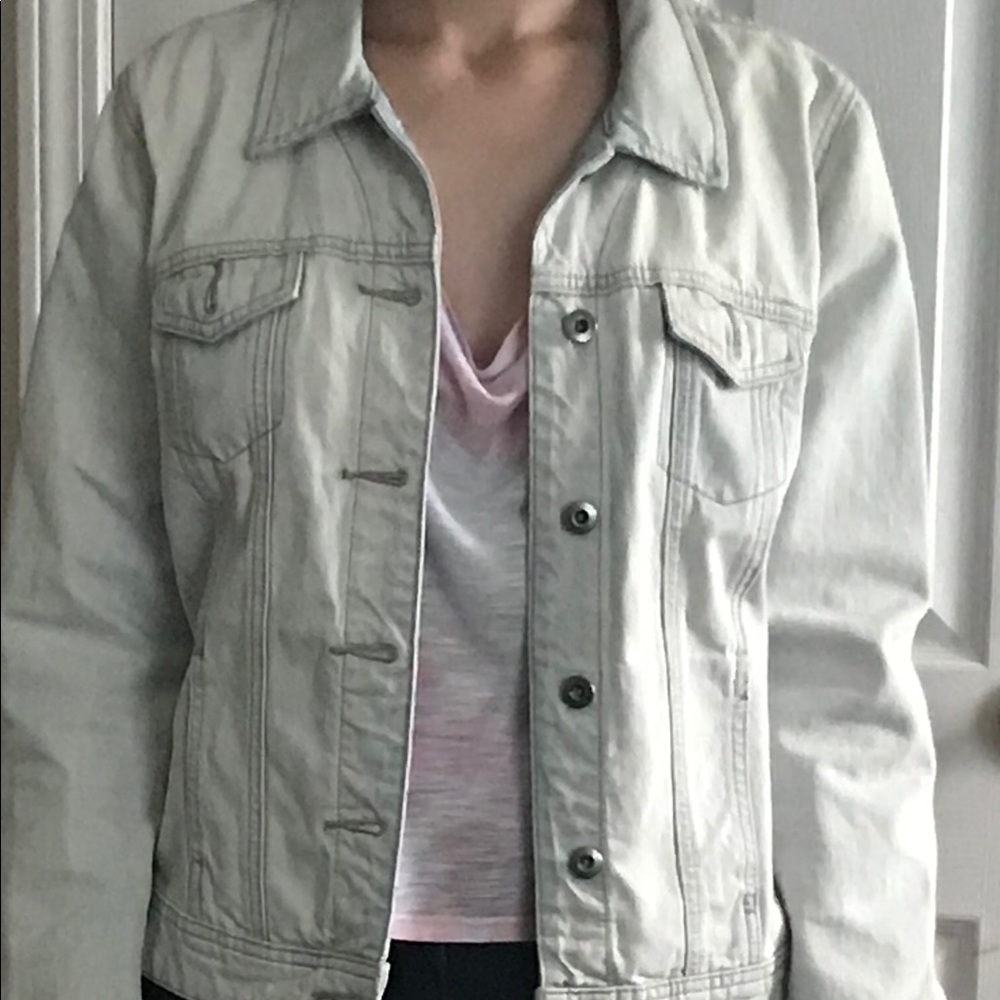 Halogen Jean Jacket.